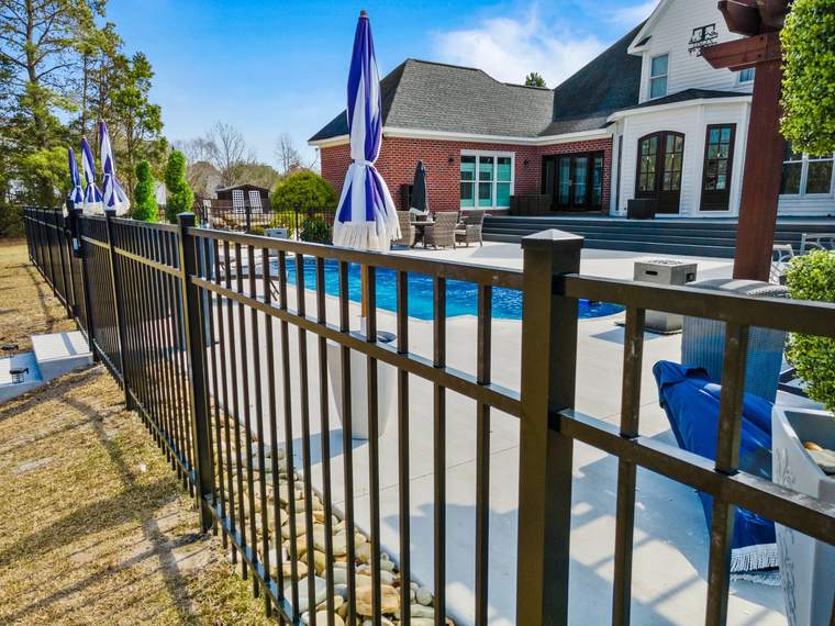Metro Detroit's pool fence specialists — Facebook ad creative for AquaGuard Fencing