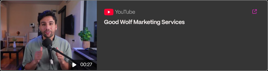 Video Animation & Commercials example 8 by Good Wolf Marketing