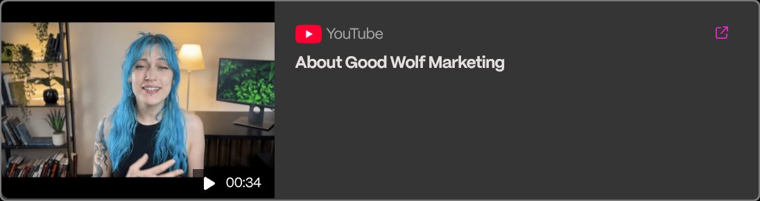 Video Animation & Commercials example 7 by Good Wolf Marketing